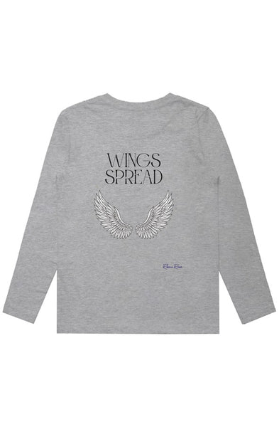 Youth Staple Long Sleeve Wings Spread