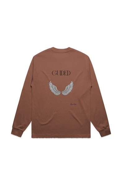 MENS HEAVY L S TEE Guided