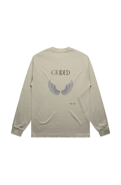 MENS HEAVY L S TEE Guided