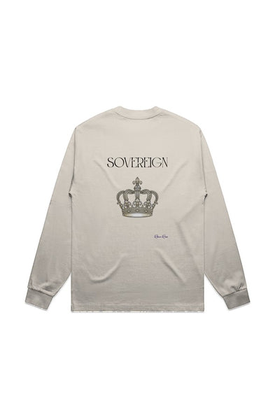 MENS HEAVY L S TEE Sovereign