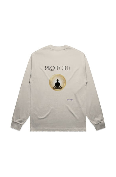 MENS HEAVY L S TEE Protected