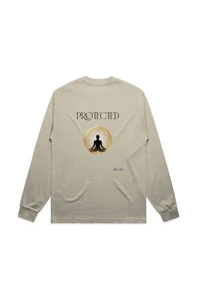 MENS HEAVY L S TEE Protected