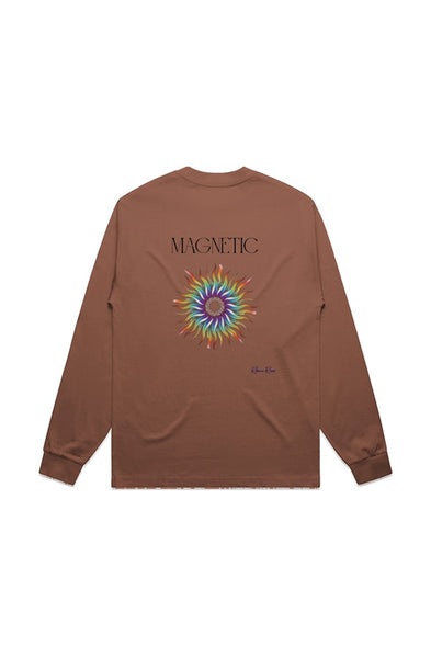 MENS HEAVY L S TEE Magnetic