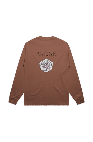 MENS HEAVY L S TEE All Love