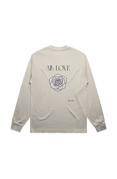 MENS HEAVY L S TEE All Love