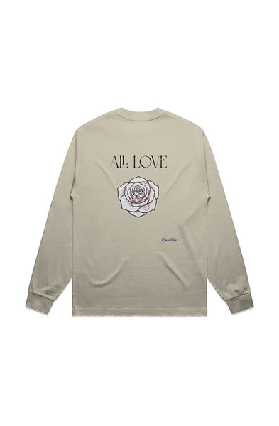 MENS HEAVY L S TEE All Love