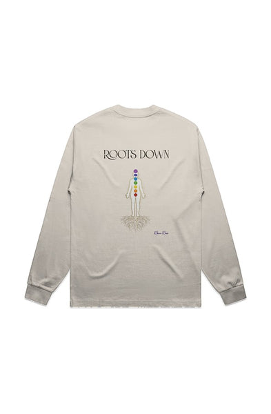 MENS HEAVY L S TEE Roots Down