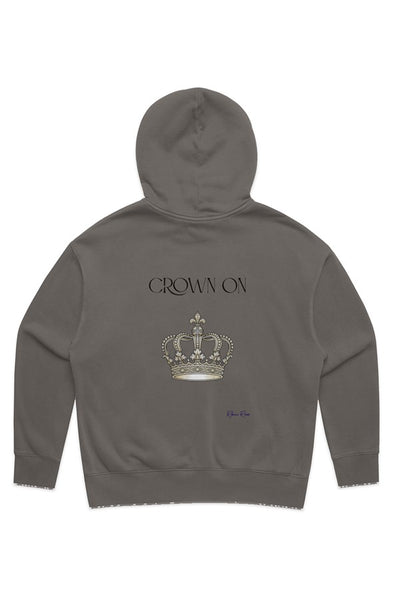 Wo 39 s Relax Faded Hood Crown On