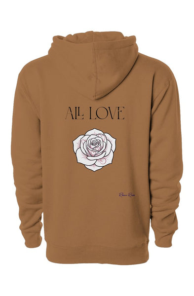 independent heavyweight pullover hoodie All Love