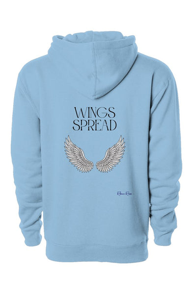 independent heavyweight pullover hoodie Wings Spread