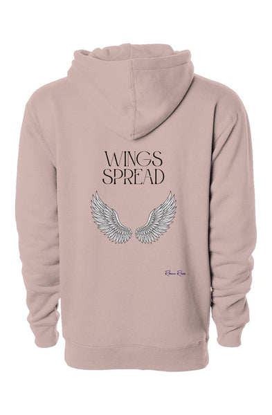 independent heavyweight pullover hoodie Wings Spread