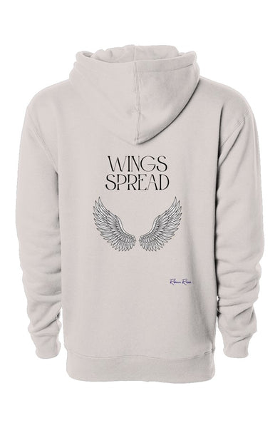 independent heavyweight pullover hoodie Wings Spread