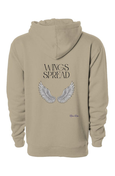 independent heavyweight pullover hoodie Wings Spread