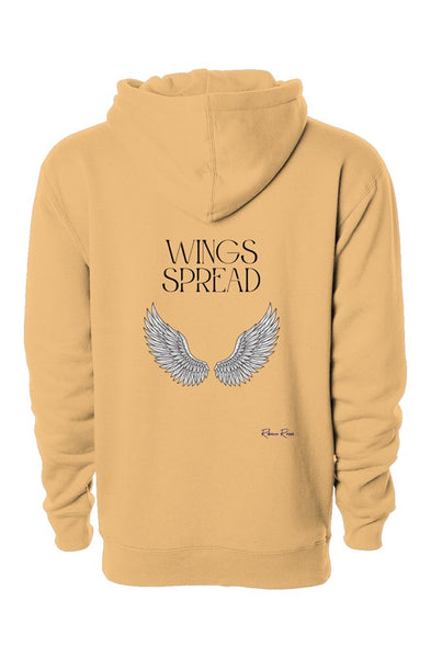 independent heavyweight pullover hoodie Wings Spread