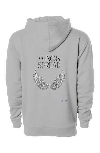 independent heavyweight pullover hoodie Wings Spread