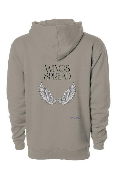 independent heavyweight pullover hoodie Wings Spread