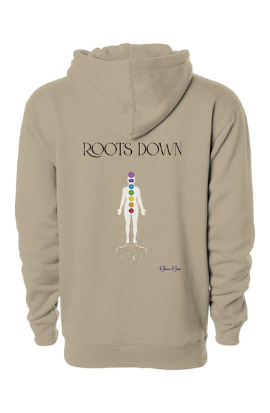 independent heavyweight pullover hoodie Roots Down