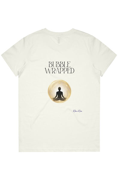 Womens Maple Organic Tee Bubble Wrapped