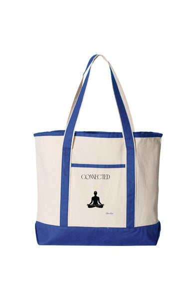 Large Canvas Deluxe Tote Connected