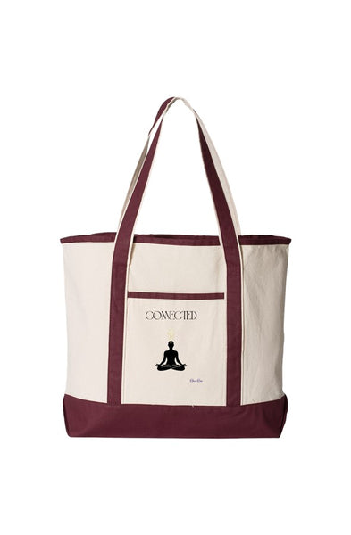 Large Canvas Deluxe Tote Connected