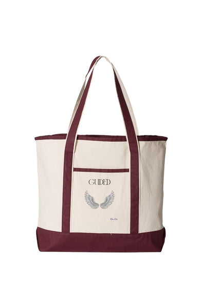 Large Canvas Deluxe Tote Guided