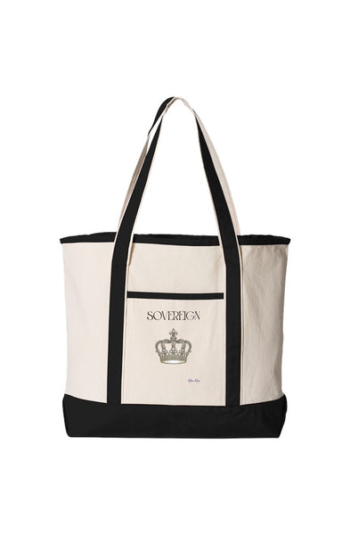 Large Canvas Deluxe Tote Sovereign