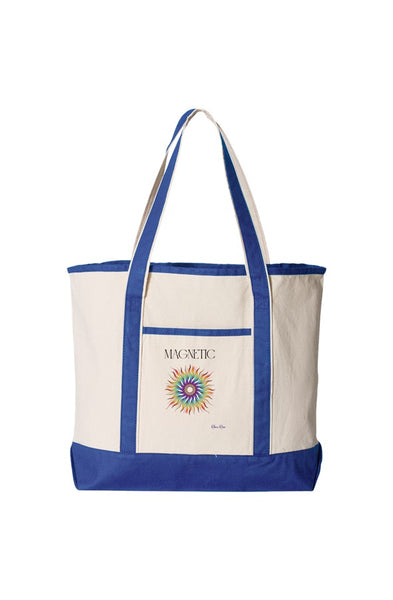 Large Canvas Deluxe Tote Magnetic