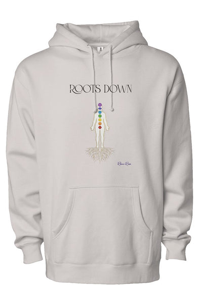 independent heavyweight pullover hoodie Roots Down Front