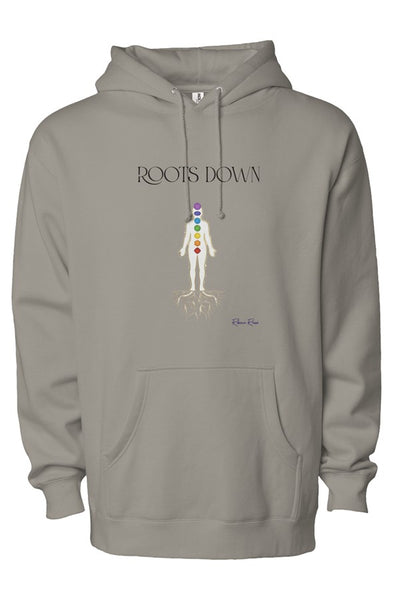 independent heavyweight pullover hoodie Roots Down Front