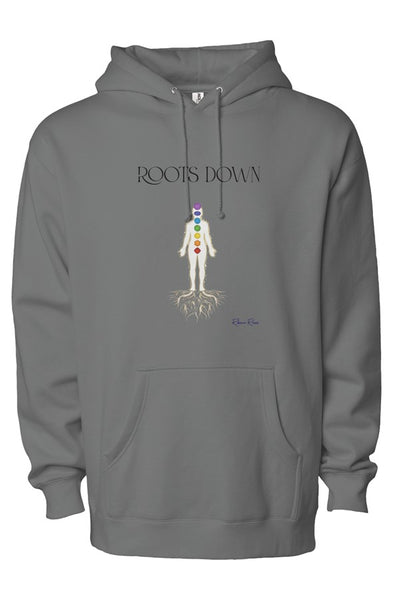 independent heavyweight pullover hoodie Roots Down Front