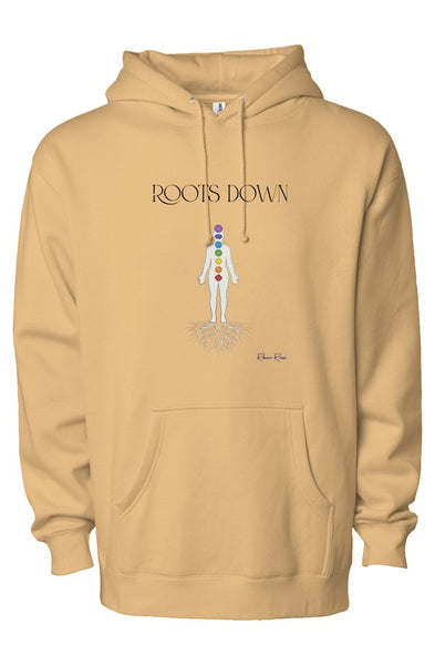 independent heavyweight pullover hoodie Roots Down Front