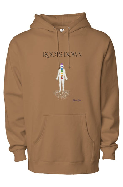 independent heavyweight pullover hoodie Roots Down Front
