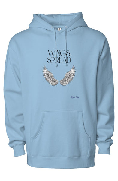 independent heavyweight pullover hoodie Wings Spread Front