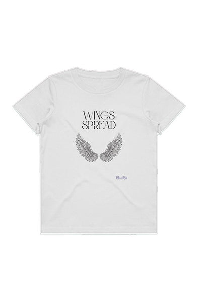 Youth Staple Tee Wings Spread Front