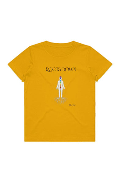 Youth Staple Tee Roots Down Front