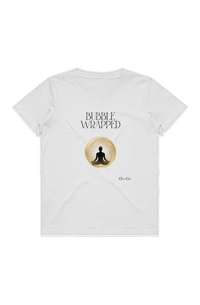 Youth Staple Tee Bubble Wrapped Front