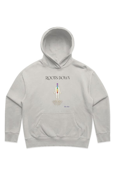 Wo 39 s Relax Faded Hood Roots Down Front Graphic