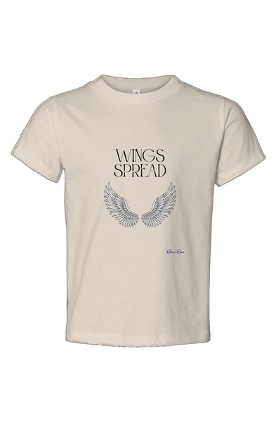 Toddler Jersey Tee Wings Spread Front Graphic