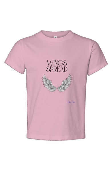 Toddler Jersey Tee Wings Spread Front Graphic