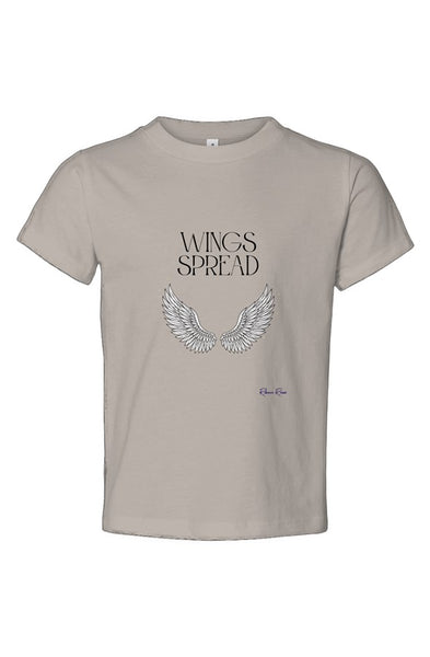 Toddler Jersey Tee Wings Spread Front Graphic