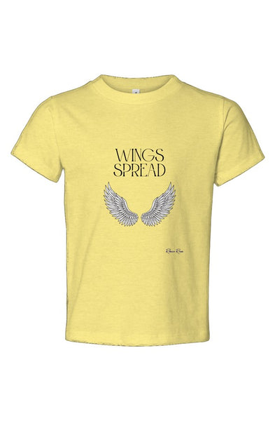 Toddler Jersey Tee Wings Spread Front Graphic