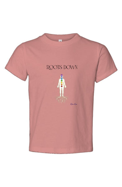Toddler Jersey Tee Roots Down Front Graphic