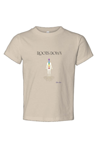 Toddler Jersey Tee Roots Down Front Graphic