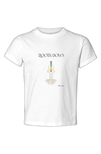 Toddler Jersey Tee Roots Down Front Graphic