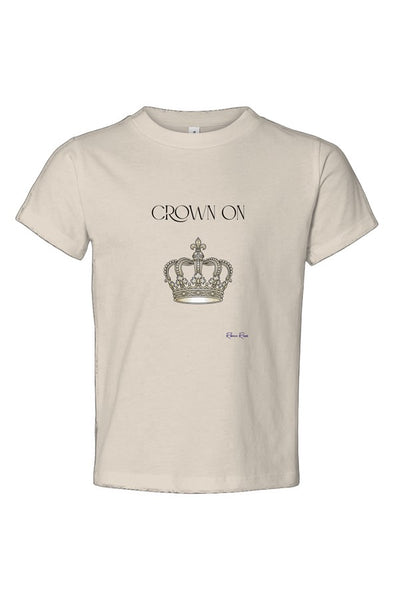 Toddler Jersey Tee Crown On Front Graphic