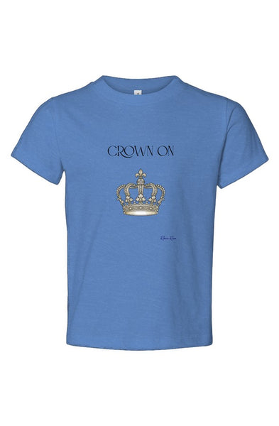 Toddler Jersey Tee Crown On Front Graphic