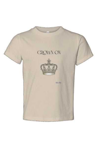 Toddler Jersey Tee Crown On Front Graphic