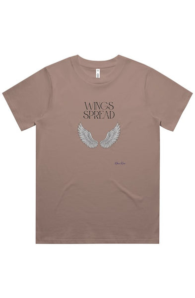 WO 39 S CLASSIC TEE Wings Spread Front Graphic