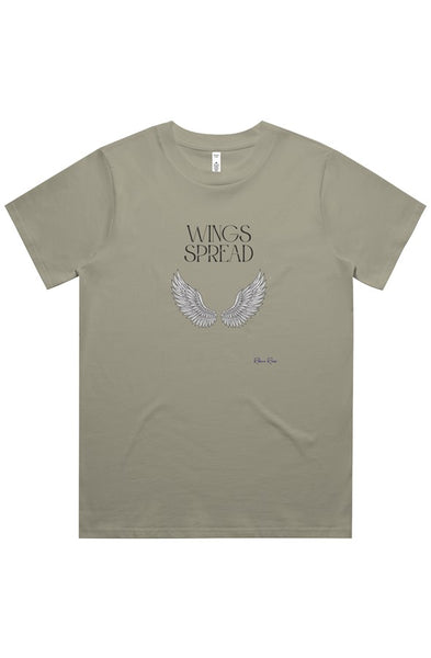 WO 39 S CLASSIC TEE Wings Spread Front Graphic