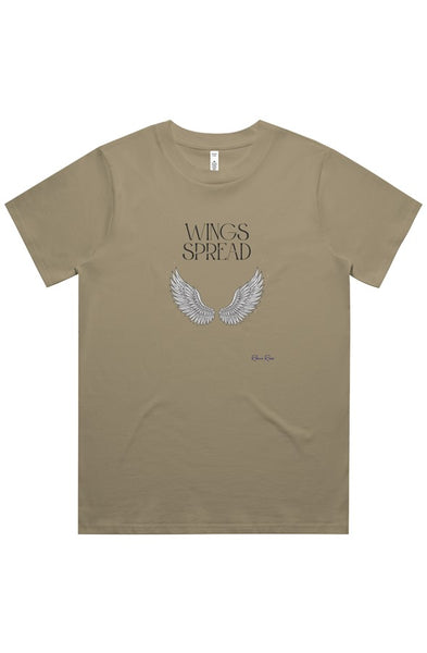 WO 39 S CLASSIC TEE Wings Spread Front Graphic
